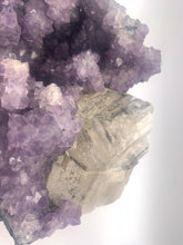 Load image into Gallery viewer, Amethyst & Calcite Cluster