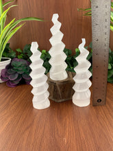 Load image into Gallery viewer, Selenite Horn | Selenite Tower Crystal | Crystals & Minerals & Rocks