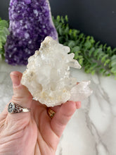 Load image into Gallery viewer, Clear Quartz Cluster Hedgehog