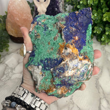 Load image into Gallery viewer, Azurite and Malachite Raw Specimen