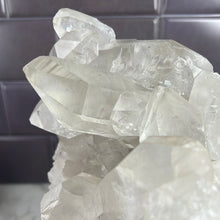Load image into Gallery viewer, Clear Quartz Cluster on Stand