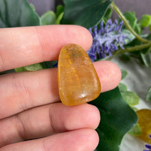 Load image into Gallery viewer, Yellow Fluorite Tumbled
