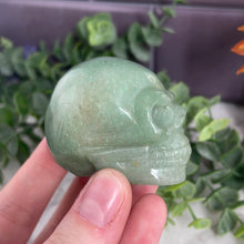 Load image into Gallery viewer, Green Aventurine Skull