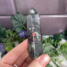 Load image into Gallery viewer, Bloodstone Jasper Tower