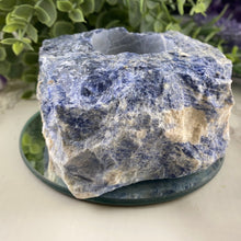 Load image into Gallery viewer, Sodalite Candle Holder