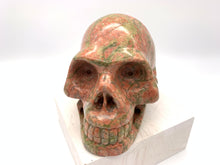 Load image into Gallery viewer, Unakite Skull
