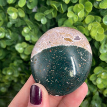 Load image into Gallery viewer, Ocean Jasper Palm Stone