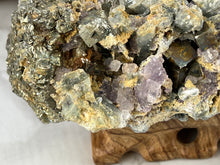 Load image into Gallery viewer, Pyrite, Quartz and Fluorite Specimen