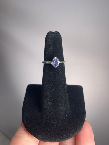 Tanzanite SZ 4 Sterling Silver Ring