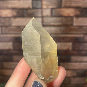 Rutilated Smoky Quartz Point