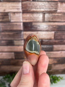 Polychrome Jasper Heart Small