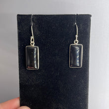 Load image into Gallery viewer, Black Onyx Sterling Silver Earrings