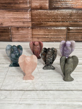 Load image into Gallery viewer, Crystal Angel Carving Small