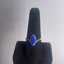 Load image into Gallery viewer, Lapis Lazuli Size 9 Sterling Silver Ring