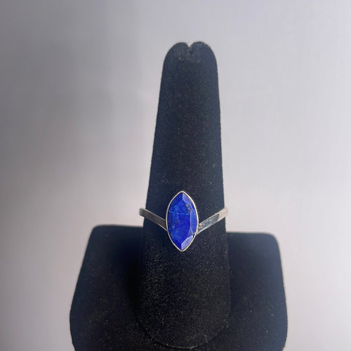 Lapis Lazuli Size 9 Sterling Silver Ring