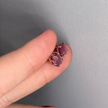 Load image into Gallery viewer, Pink Tourmaline Sterling Silver Stud Earrings