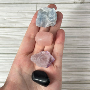 Aquarius Zodiac Crystal Kit