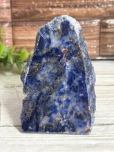 Load image into Gallery viewer, Sodalite Half-Polished Freeform