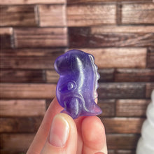 Load image into Gallery viewer, Fluorite Dinosaur Mini Carving