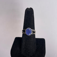 Load image into Gallery viewer, Tanzanite Size 8 Sterling Silver Ring