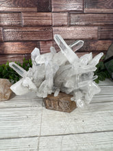 Load image into Gallery viewer, Clear Quartz Cluster- Colombian Quartz