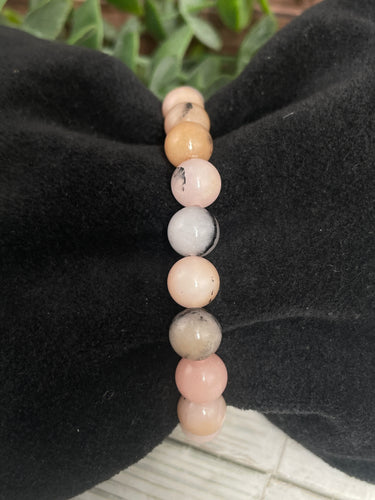 Pink Opal Crystal Bracelet
