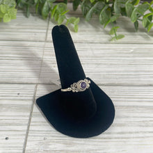 Load image into Gallery viewer, Lepidolite Size 10 Sterling Silver Ring