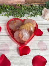Load image into Gallery viewer, Fire Quartz Heart