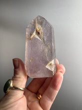 Load image into Gallery viewer, Amethyst and Black Tourmaline Tower