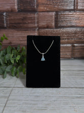 Load image into Gallery viewer, Aquamarine Sterling Silver Pendant