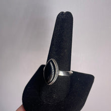 Load image into Gallery viewer, Black Onyx Size 10 Sterling Silver Ring