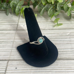 Amazonite Size 10 Sterling Silver Ring