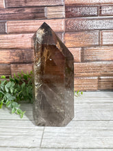 Load image into Gallery viewer, Included Smoky Quartz Tower