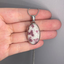 Load image into Gallery viewer, Pink Tourmaline Sterling Silver Pendant