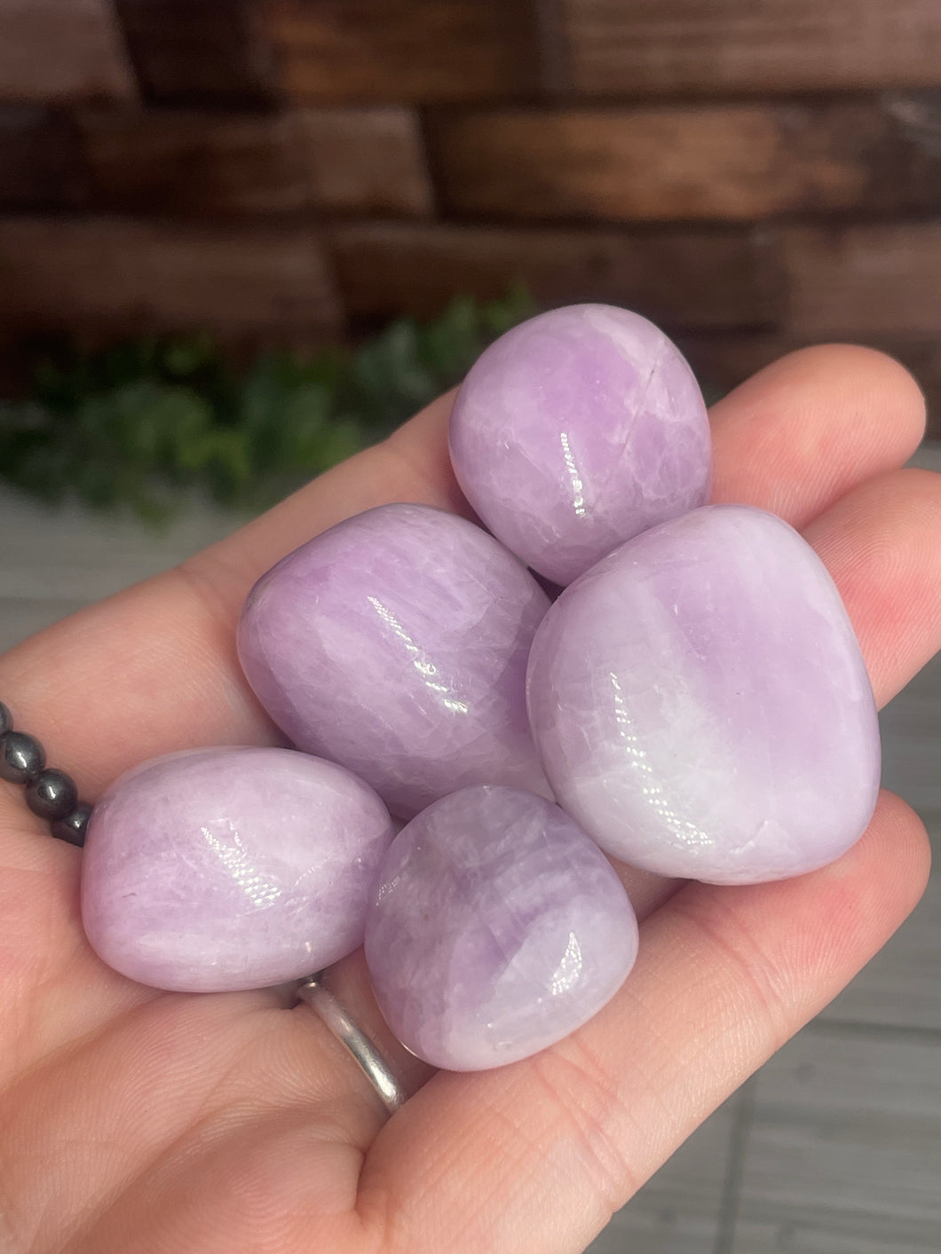 Kunzite Tumbled Stone