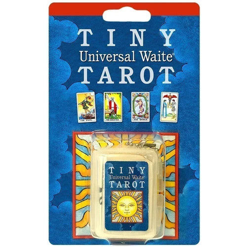 Tiny Tarot Deck Keychain