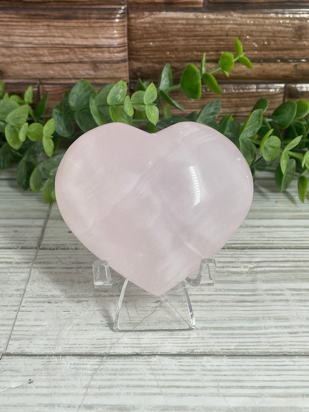 Mangano Calcite Heart