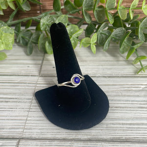 Lapis Lazuli Size 10 Sterling Silver Ring