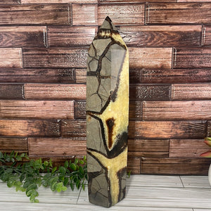 XL Septarian Calcite Tower
