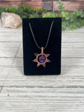 Load image into Gallery viewer, Crystal Star Wire-Wrapped Necklace