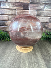 Load image into Gallery viewer, Fire Quartz Sphere Large