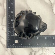 Load image into Gallery viewer, Hear No Evil Black Onyx Skull