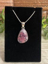 Load image into Gallery viewer, Lepidolite &amp; Pink Tourmaline Sterling Silver Pendant