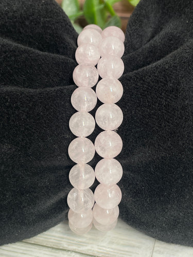 Rose Quartz Crystal Bracelet
