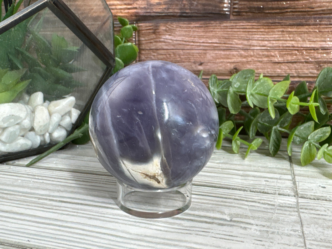 Purple Chalcedony Sphere