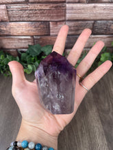 Load image into Gallery viewer, Amethyst &amp; Smoky Quartz Phantom Tower