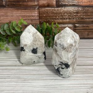Rainbow Moonstone Freeform Tower