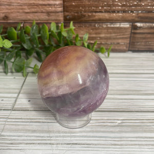 Rainbow Fluorite Sphere