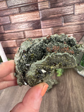 Load image into Gallery viewer, Epidote and Garnet