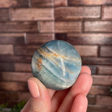 Load image into Gallery viewer, Blue Onyx Sphere